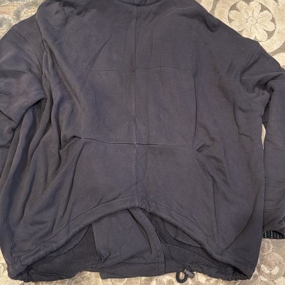 Oversized Marc Jacobs Navy blue hooded sweater jacket XS - Picture 3 of 4